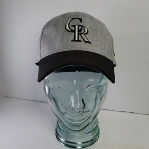 New Era 39Fifty Colorado Rockies MLB Gray Baseball Cap Men's Size M/L